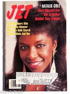 Natalie Cole On The Cover Of Jet