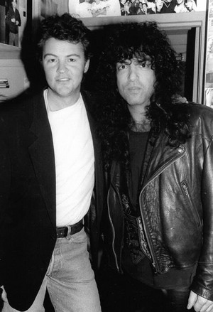 Paul Stanley and Paul Young  ~New York 1989 (China Club)
