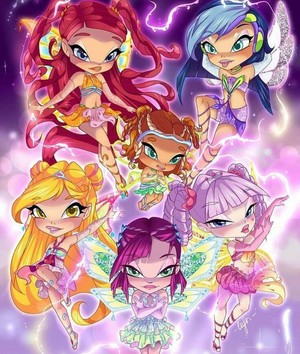  Pixies in Winx Enchantix Outfit