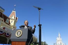  President Barack Obama ディズニー World 2012