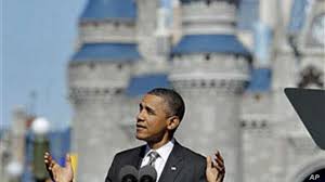  President Barack Obama Disney World 2012