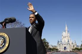  President Barack Obama डिज़्नी World 2012