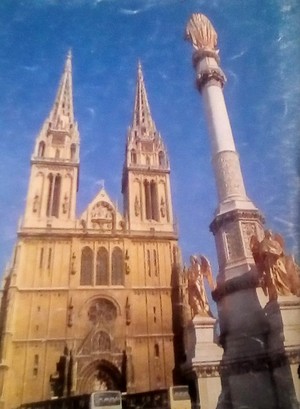  Pročelje Zagrebačke Katedrale prije potresa (Zagreb Cathedral Front before the Earthquake)