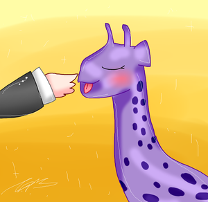  Purple Giraffe