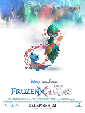  Rise of the Guardians / Frozen 2 Posters