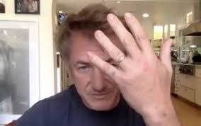  Sean Penn Confirming His Third Marriage On Zoom