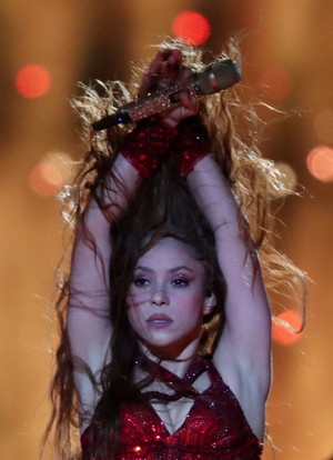 Shakira live at The Super Bowl LIV Halftime onyesha 2020