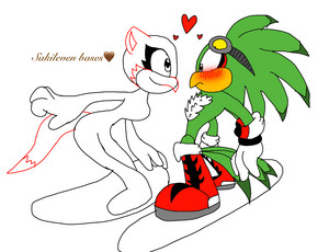  Sonic couple base (jet the hawk)~sakileven❤️💚 FREE TO USE