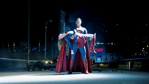 Superman and Supergirl 