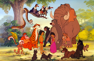  Walt Disney Production Cels - The Jungle Book