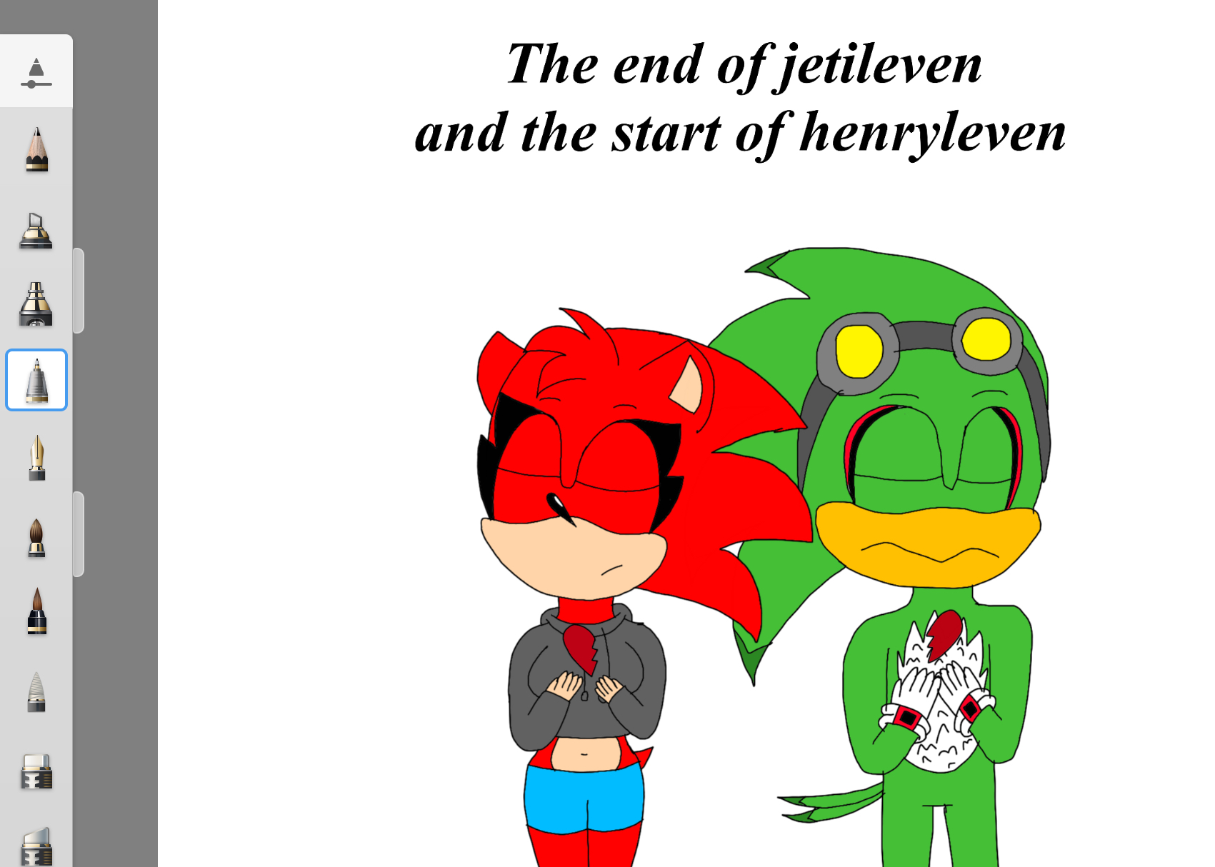 The end of jetileven and the start of henryleven 