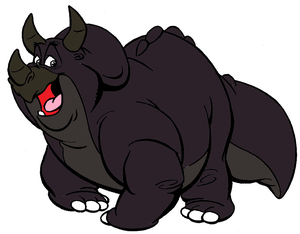  Triceratops From Fantasia (We're Back Style)