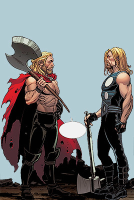  Unworthy Thor meets ultimate Thor in Thors (2015)