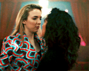  Villanelle smiling to Eve