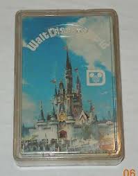  Vintage Disney World Playing Cards