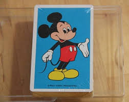  Vintage Mickey tetikus Playing Cards