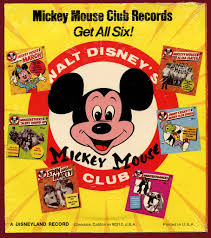  Vintage Prom Ad For Mickey ratón Club Records
