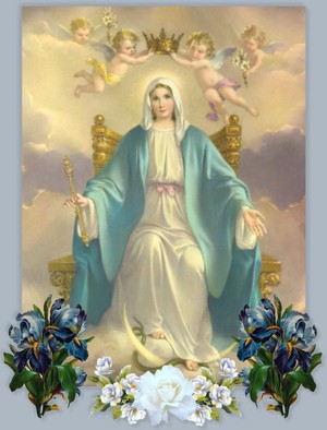  Virgin Mary is the क्वीन of Heaven