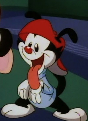  Wakko is so cute when he sticks out his tongue