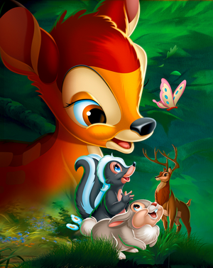  Walt 迪士尼 Posters - Bambi