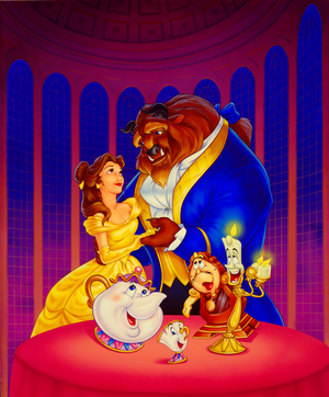  Walt डिज़्नी Posters - Beauty and the Beast