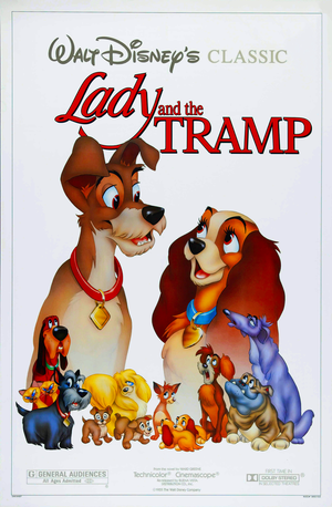  Walt Disney Posters - Lady and the Tramp