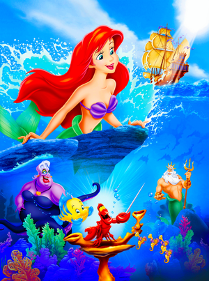  Walt डिज़्नी Posters - The Little Mermaid