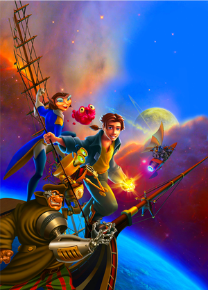  Walt Disney Posters - Treasure Planet