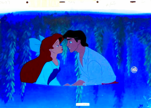 Walt Disney Production Cels - Princess Ariel & Prince Eric