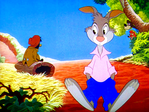  Walt ディズニー Screencaps - The Tar Baby, Br'er Rabbit, Br'er くま, クマ & Br'er 狐, フォックス