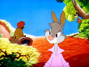  Walt disney Screencaps - The Tar Baby, Br'er Rabbit, Br'er beruang & Br'er rubah, fox