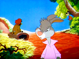  Walt Disney Screencaps - The Tar Baby, Br'er Rabbit, Br'er menanggung, bear & Br'er fox