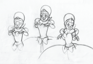  Walt Disney Sketches - charlotte La Bouff