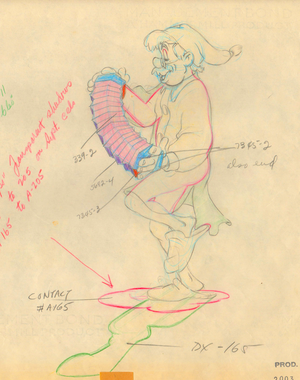  Walt Disney Sketches - Gepetto