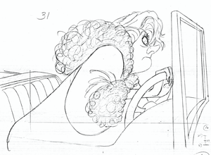  Walt Disney Sketches - Madame Medusa
