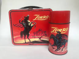 Zorro Lunchbox And Thermos Set