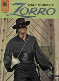  Zorro On The Cover Of 디즈니 Magazine