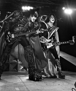 Ace and Gene ~Copenhagen, Denmark...October 11, 1980 (Unmasked World Tour) 