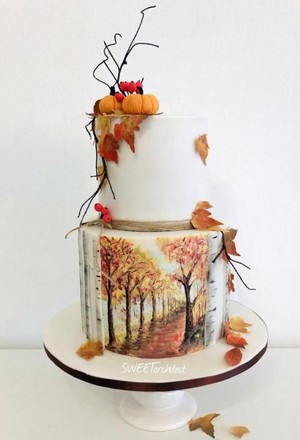 Autumn themed Cakes