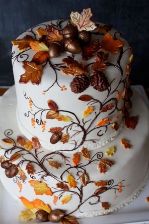 Autumn themed Cakes