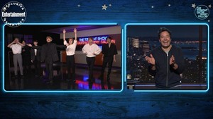  BTS WEEK on The Tonight toon with Jimmy Fallon