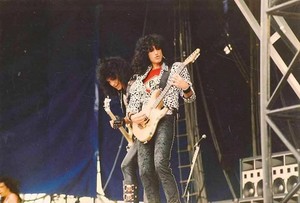  Bruce and Gene ~Tilburg, Holland...September 4, 1988 (Monsters of Rock)