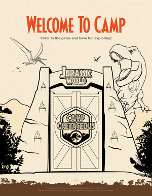  Camp Cretaceous Activity Book