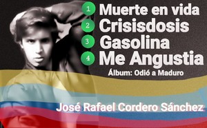  Caratula de canciones de jose rafael Cordero Sánchez