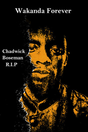  Chadwick Boseman R.I.P (My artwork)