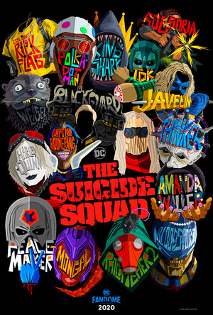  DC FanDome poster for The Suicide Squad (2021)