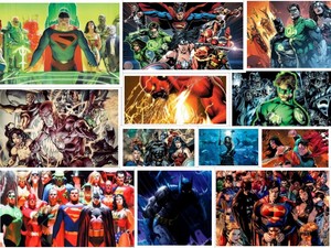  DC 超能英雄 Collage