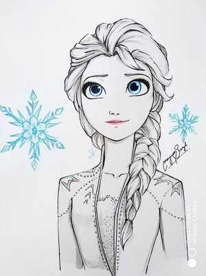  Elsa drawings ❄️