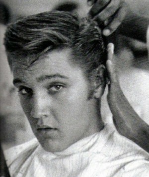  Elvis Getting His Hair Done