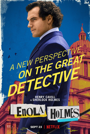 Enola Holmes (2020) Poster - Henry Cavill as Sherlock Holmes